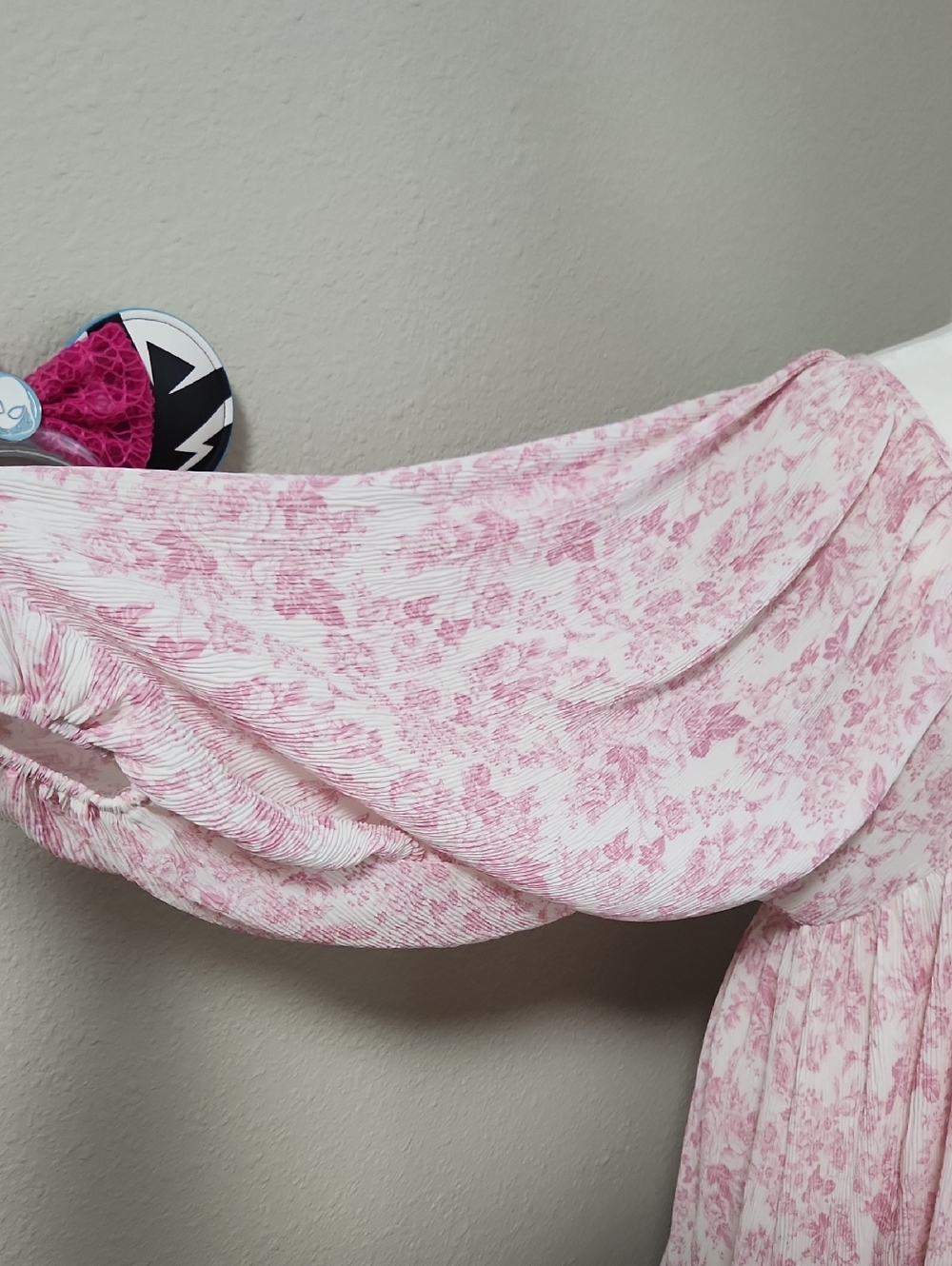 Mable pink floral print dress - Picture 5 of 10